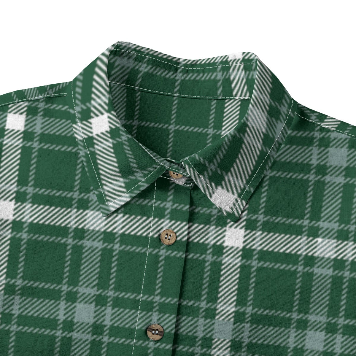 Michigan State Tartan Plaid Spartans Women's Shirt | 125GSM Cotton