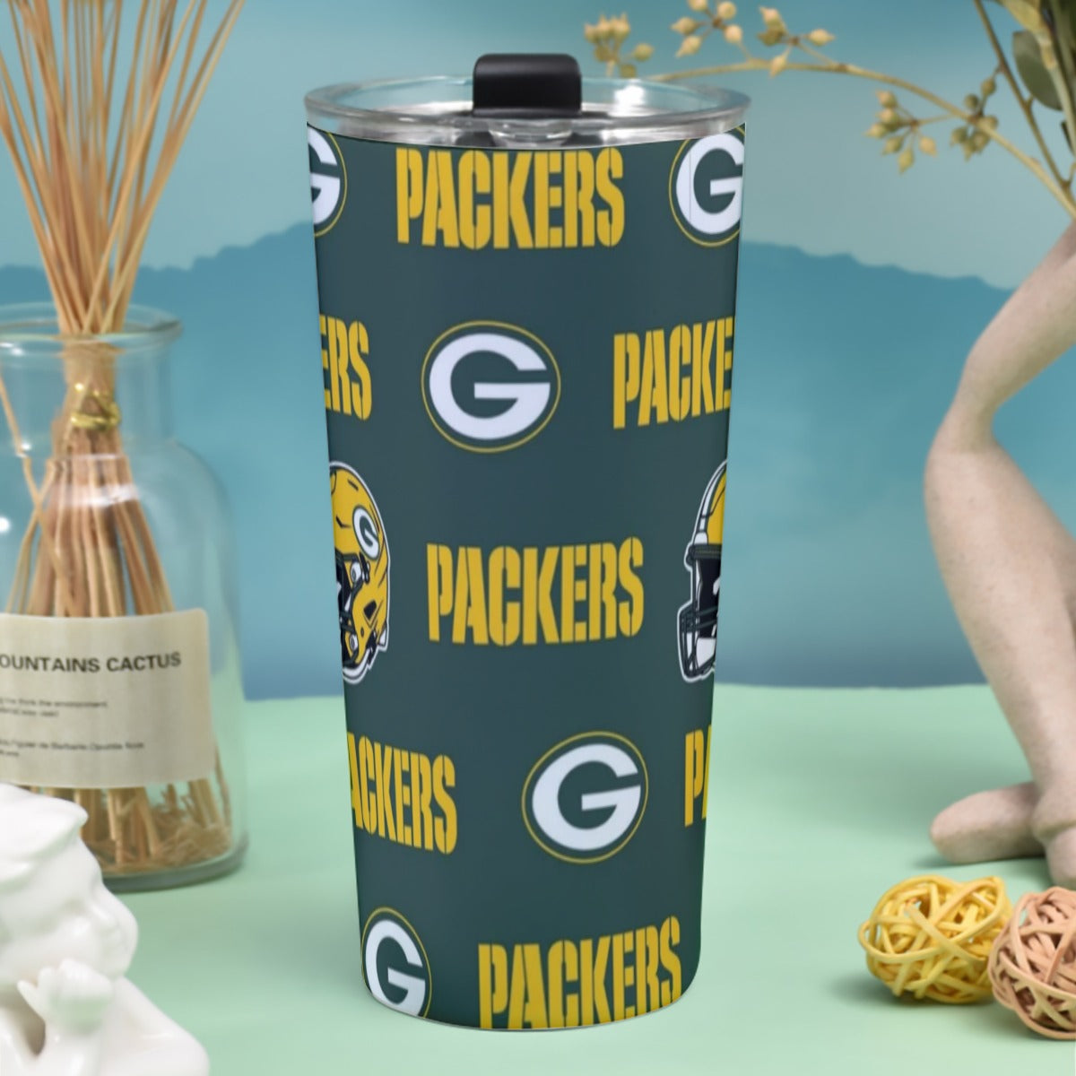 Green Bay Football Game Day Tumbler 30oz