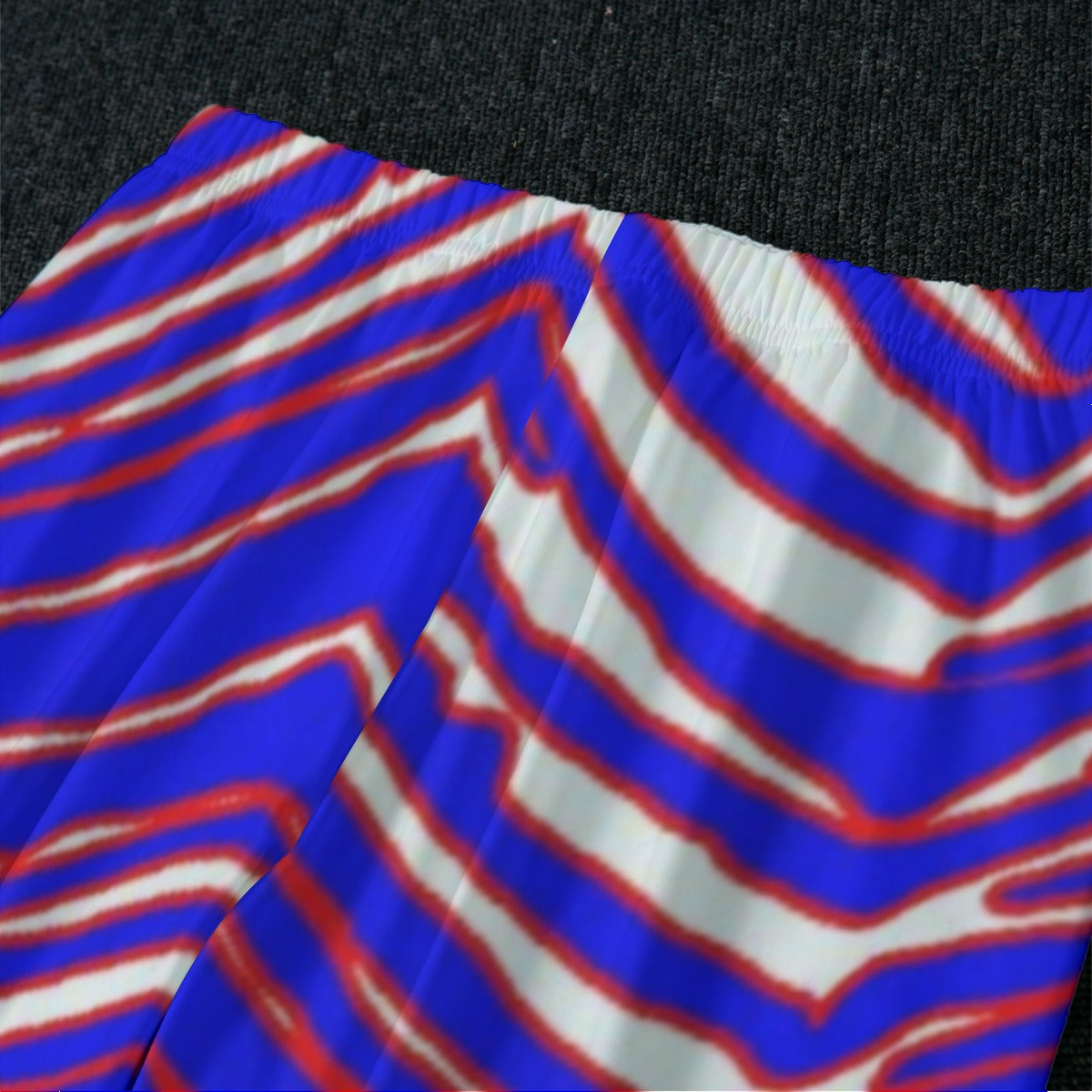 Buffalo Bills Zubaz Women's Raglan Sleeve Pajamas With Wide Ankles
