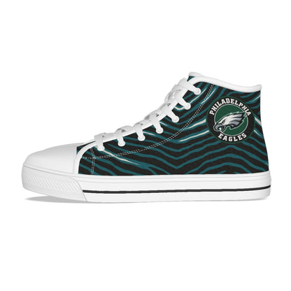 Philadelphia Football Game Day Kid's Canvas Shoes