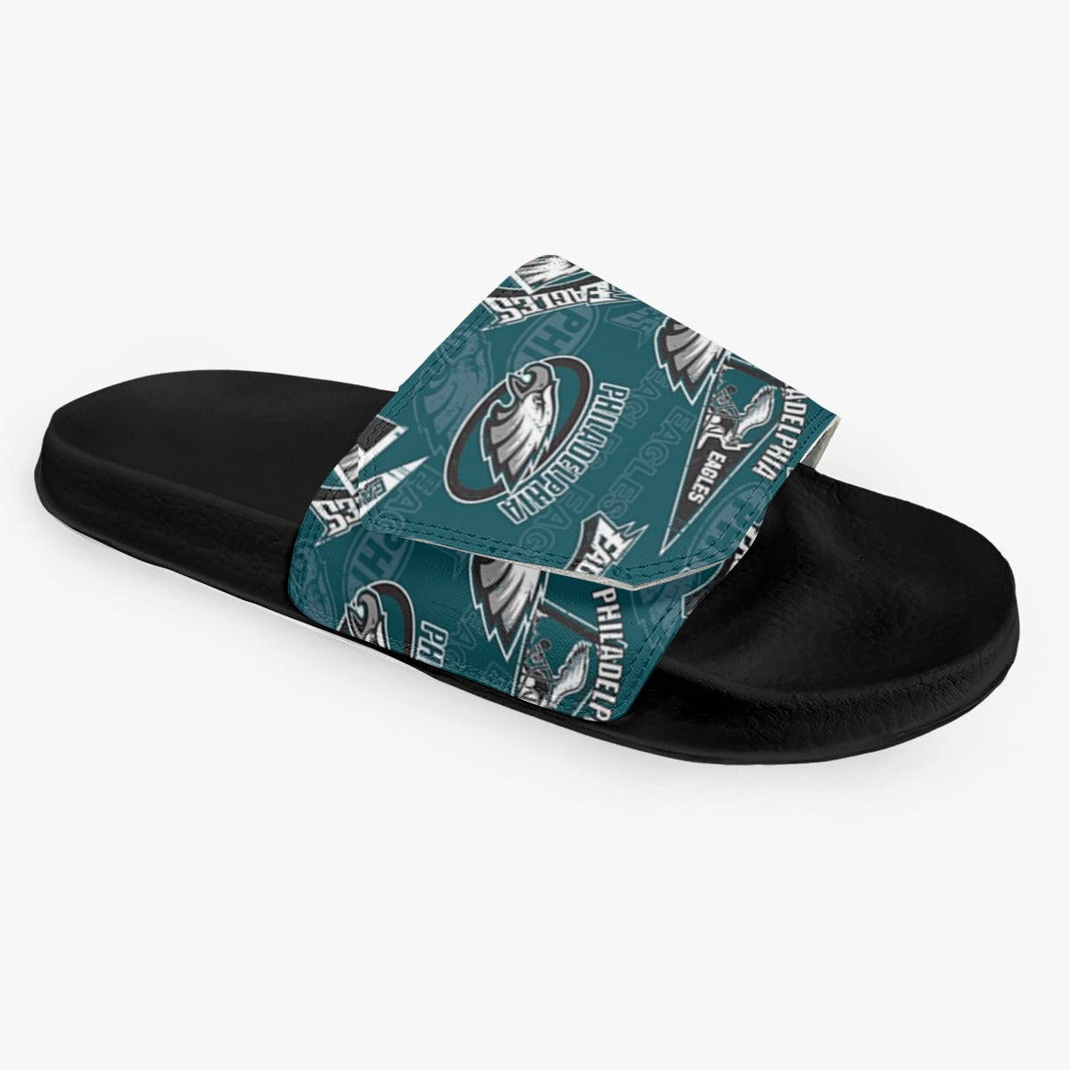 Philadelphia Football Game Day Men's Velcro Slippers