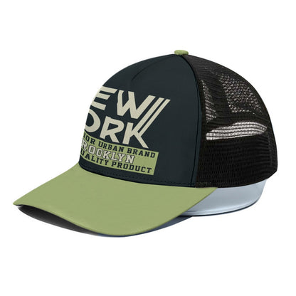 New York Brooklyn Trucker Hat – Urban Streetwear Mesh Cap