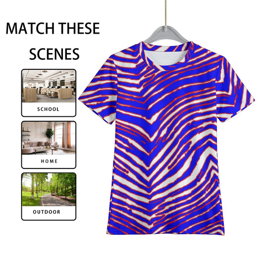 Buffalo Bills Zubaz Kid's T-Shirt