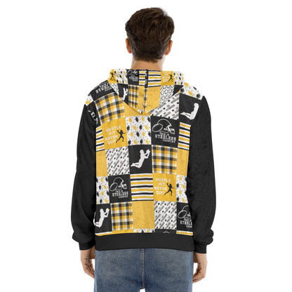 All-Over Print Men's Pullover Hoodie | Velvet
