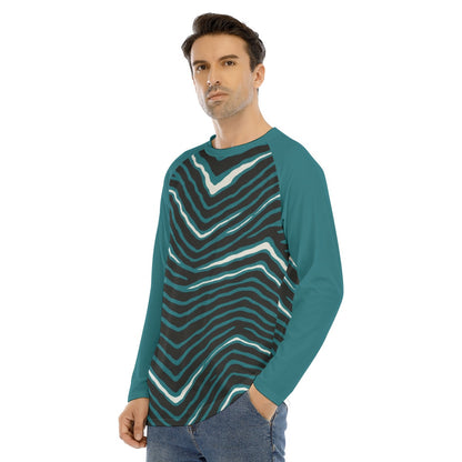 Philadelphia Football Game Day All-Over Print Men's Long Sleeve T-shirt With Raglan Sleeve