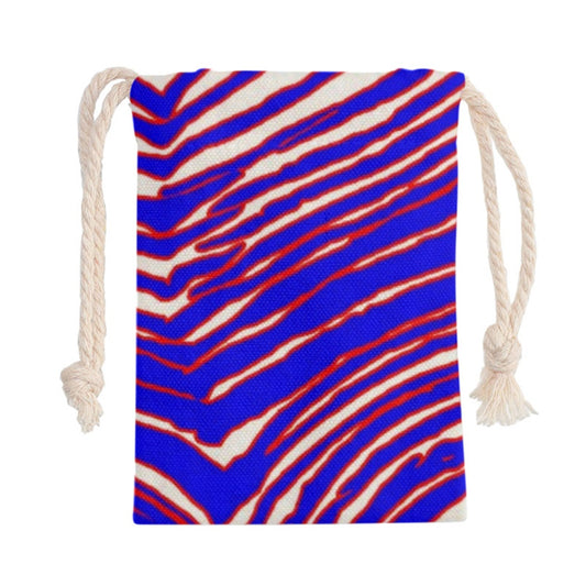 Buffalo Bills Zubaz Double-Side Printing Christmas Bag