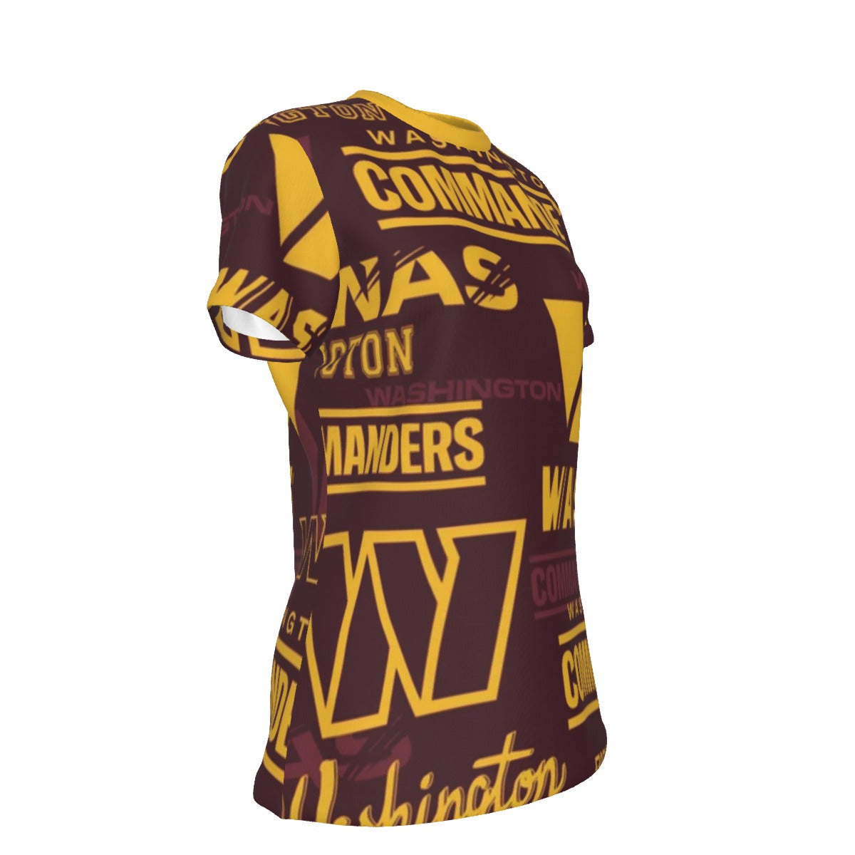Washington Commanders Women's Round T-Shirt|210GSM