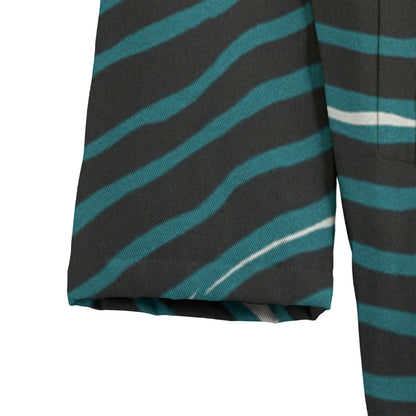 Philadelphia Football Game Day All-Over Print Men's Canvas Button Fleece Windbreaker