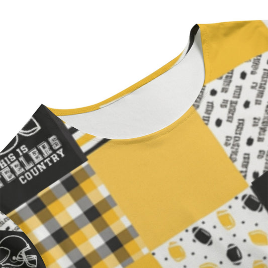 All-Over Print Women's T-shirt Set With Short Sleeve
