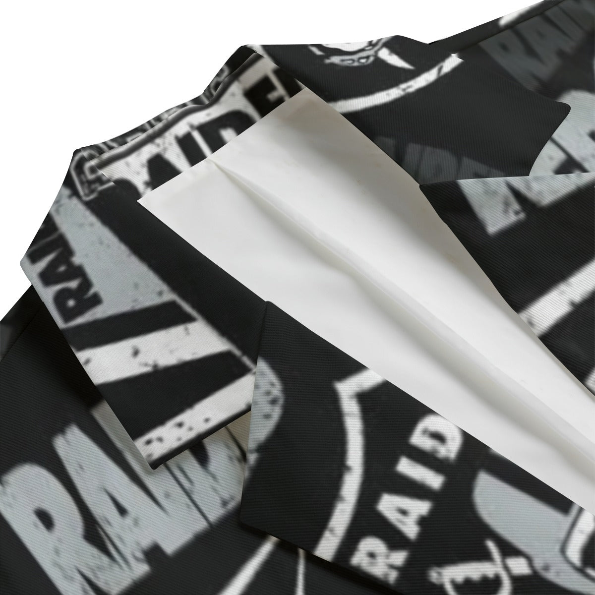 Las Vegas Raiders suit Flat Lapel Collar Blazer