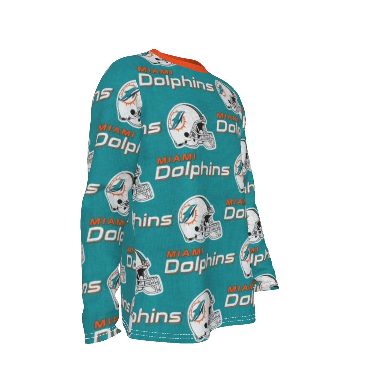 Miami Football Game Day All-Over Print Men's Long Sleeve T-Shirt