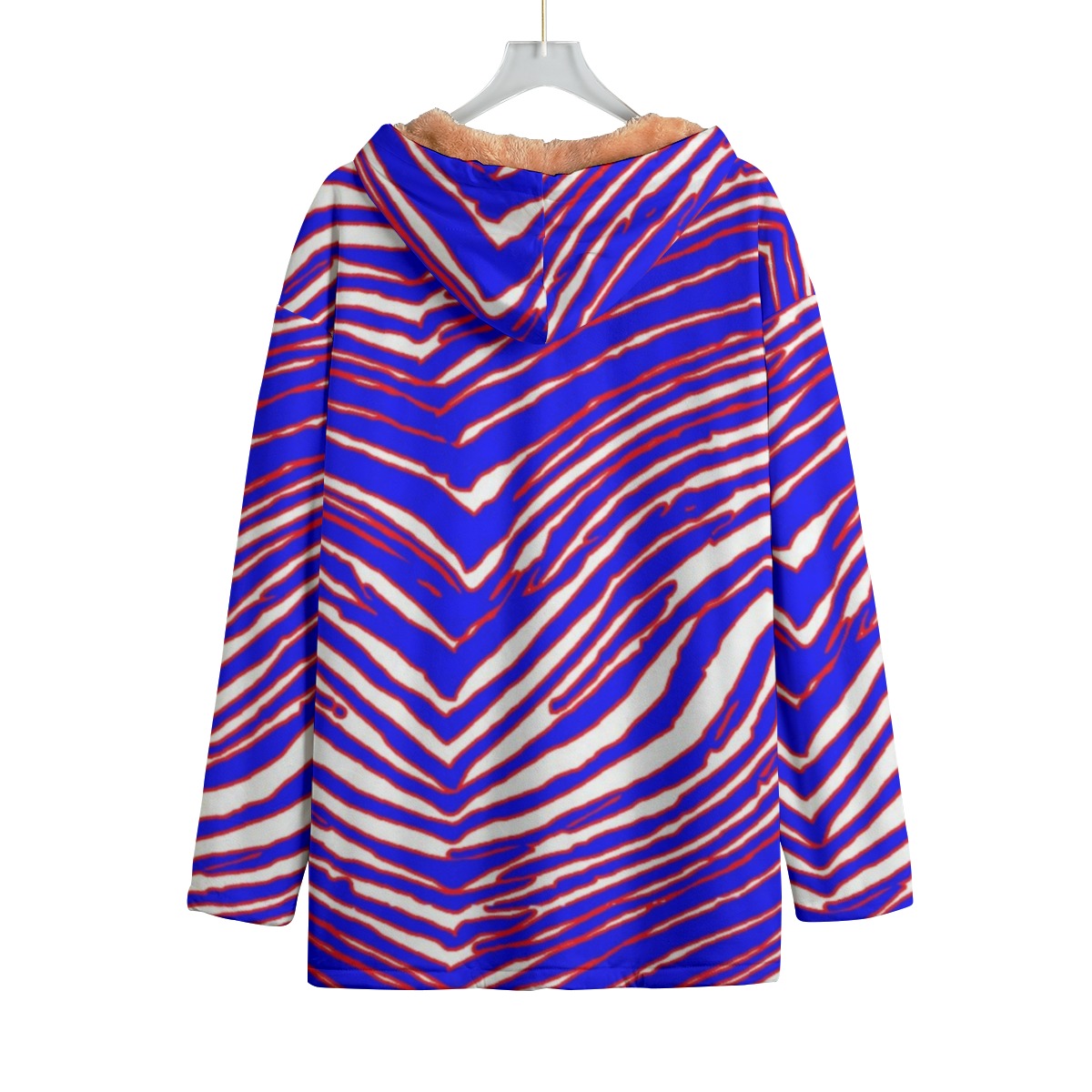 Buffalo Bills Zubaz Kid's Plush Windbreaker