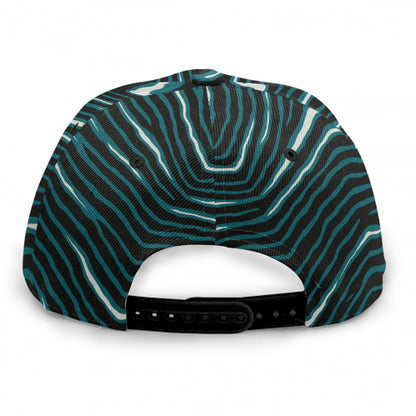 Philadelphia Football Game Day Baseball Cap With Flat Brim