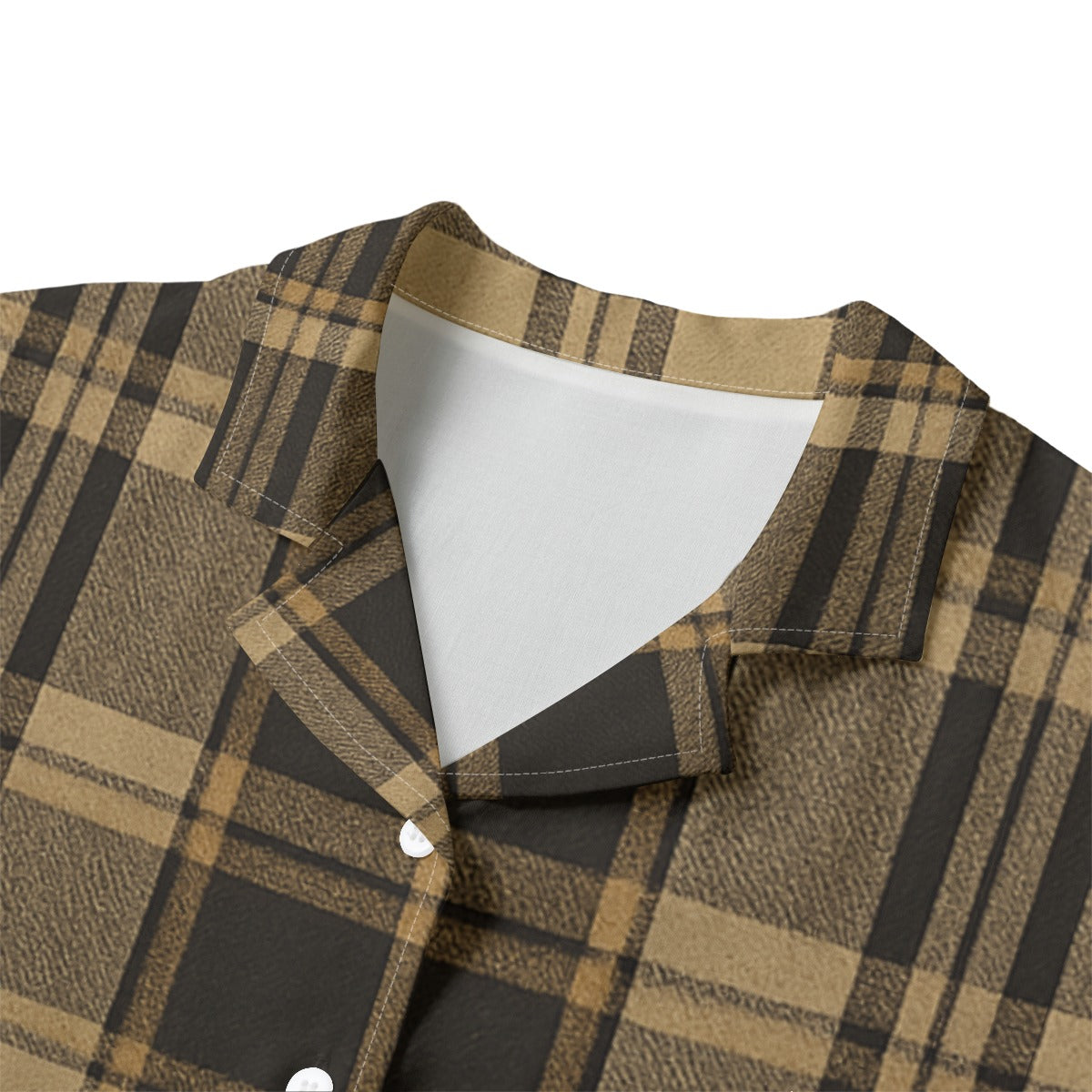 Colorado Tartan Plaid Women's Hawaii Shirt | Rayon