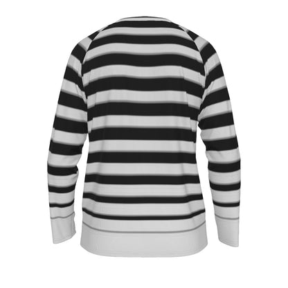 Black and White Striped Long Sleeve Shirt – Timeless Monochrome Style