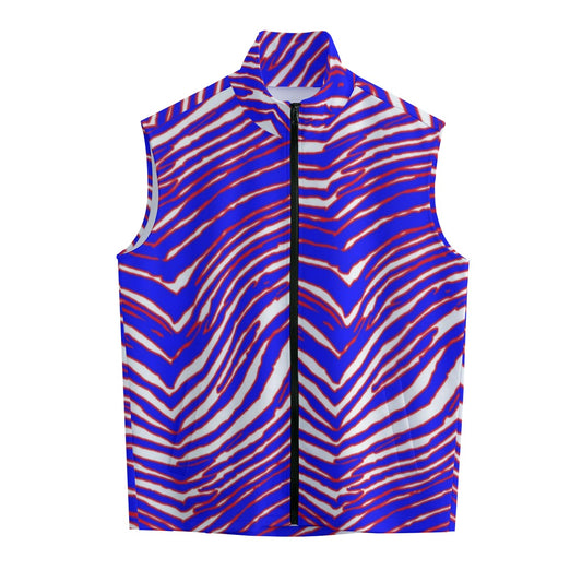Buffalo Bills Zubaz Men's Stand-up Collar Vest