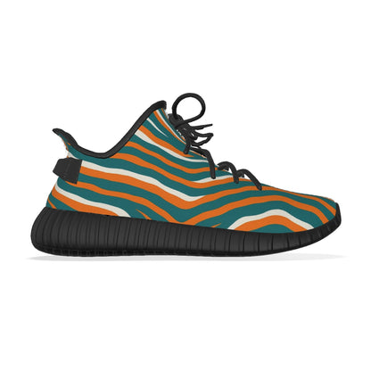Miami Football Game Day All-Over Print Men's Coconut Shoes