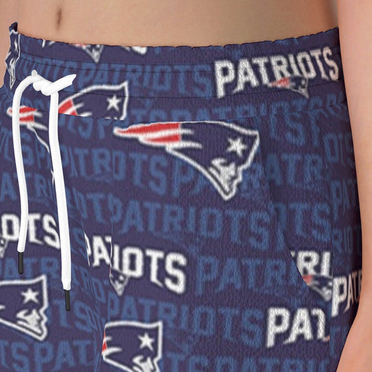 New England Football Game Day All-Over Print Women's Shorts
