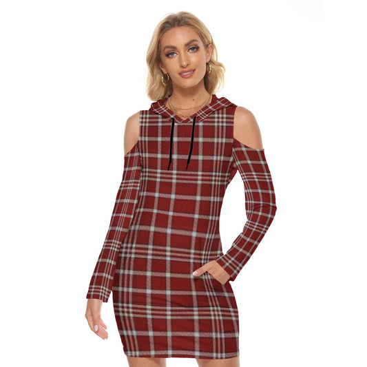 Alabama - Crimson Tidetartan plaid Women's Tight Dress
