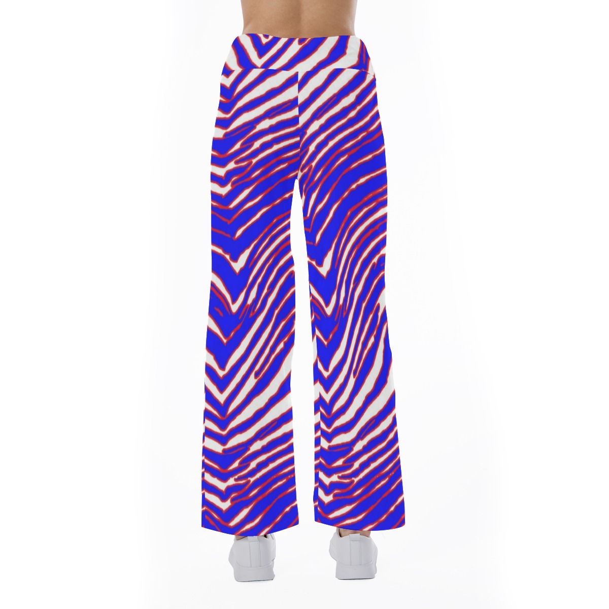 Buffalo Bills Zubaz Women's High-waisted Straight-leg Trousers