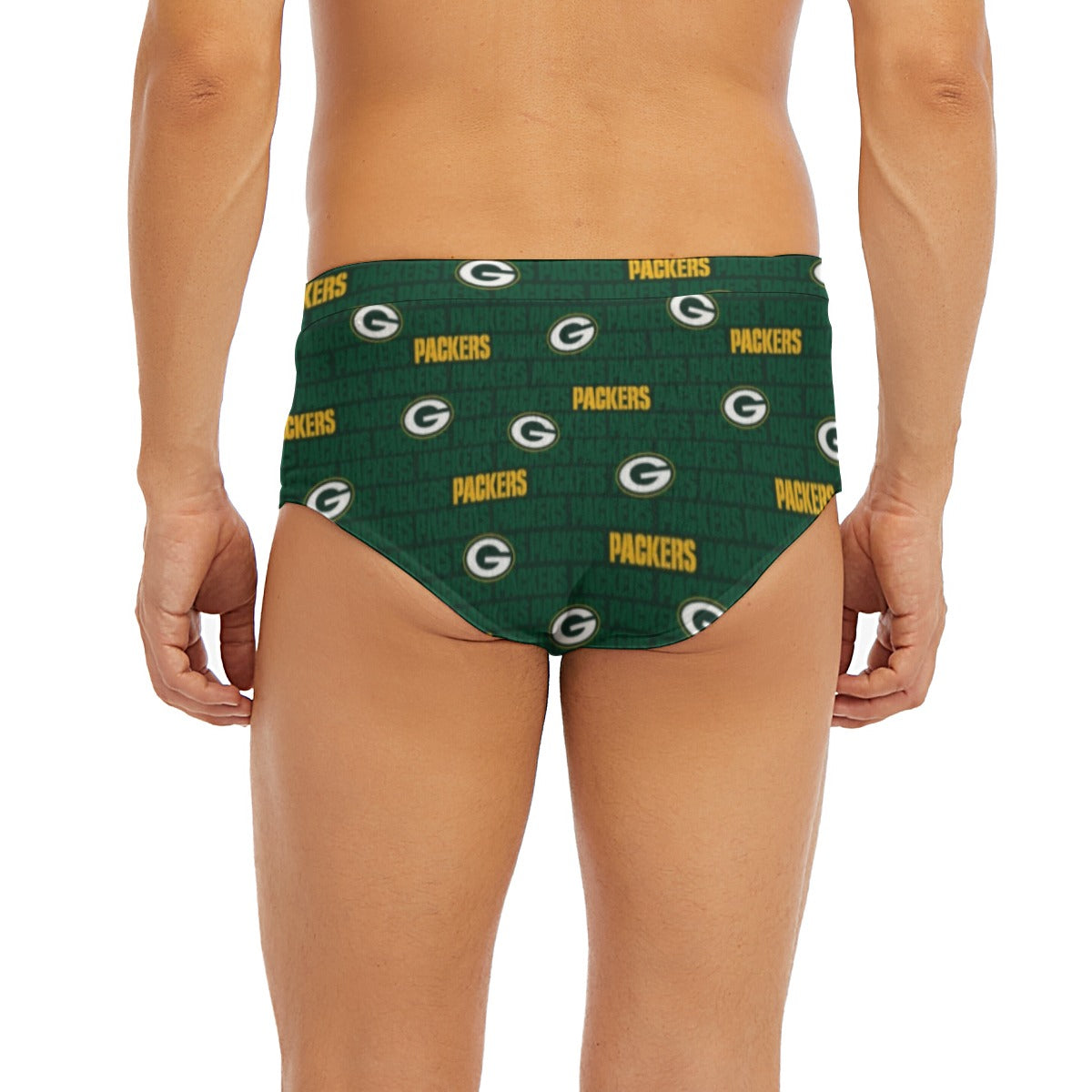 Green Bay Football Game Day All-Over Print Men's Triangle Low-rise Underwear