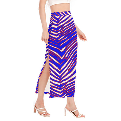 Buffalo Bills Zubaz Women's Side Slit Skirt
