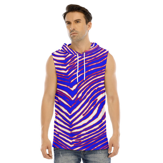 Buffalo Bills Zubaz Men's Tank Hooded Vest