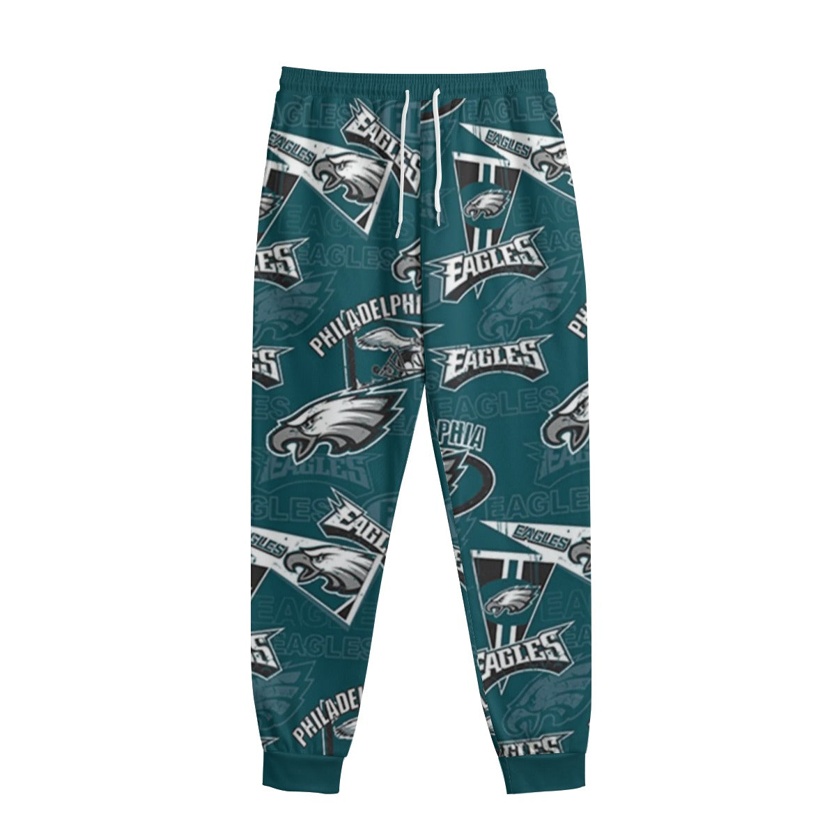 Philadelphia Football Game Day All-Over Print Men's Sweatpants With Waistband