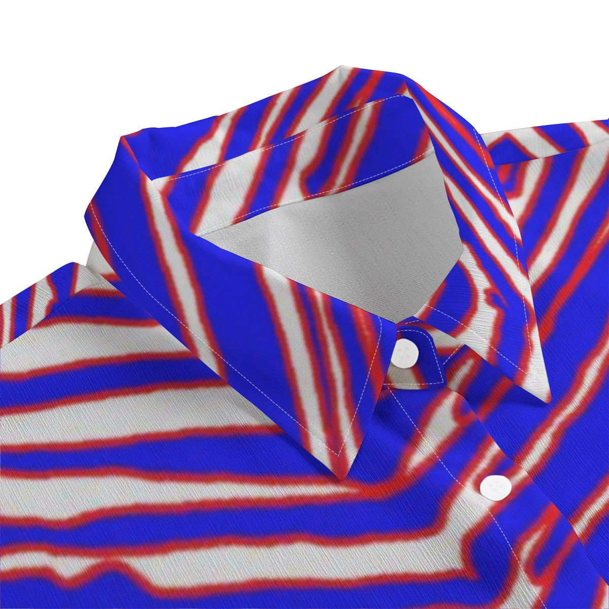Buffalo Bills Zubaz Women's Chiffon Shirt With Elbow Sleeve