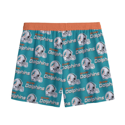 Miami Football Game Day All-Over Print Men's Mesh Shorts