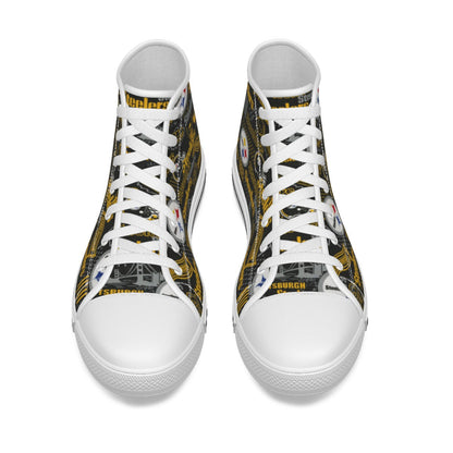 Pittsburgh Steelers Kid's Canvas Shoes