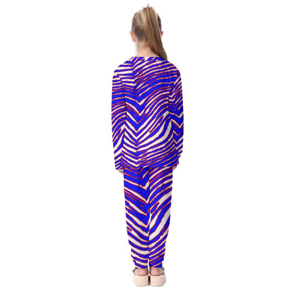 Buffalo Bills Zubaz Kid's Pajamas Set
