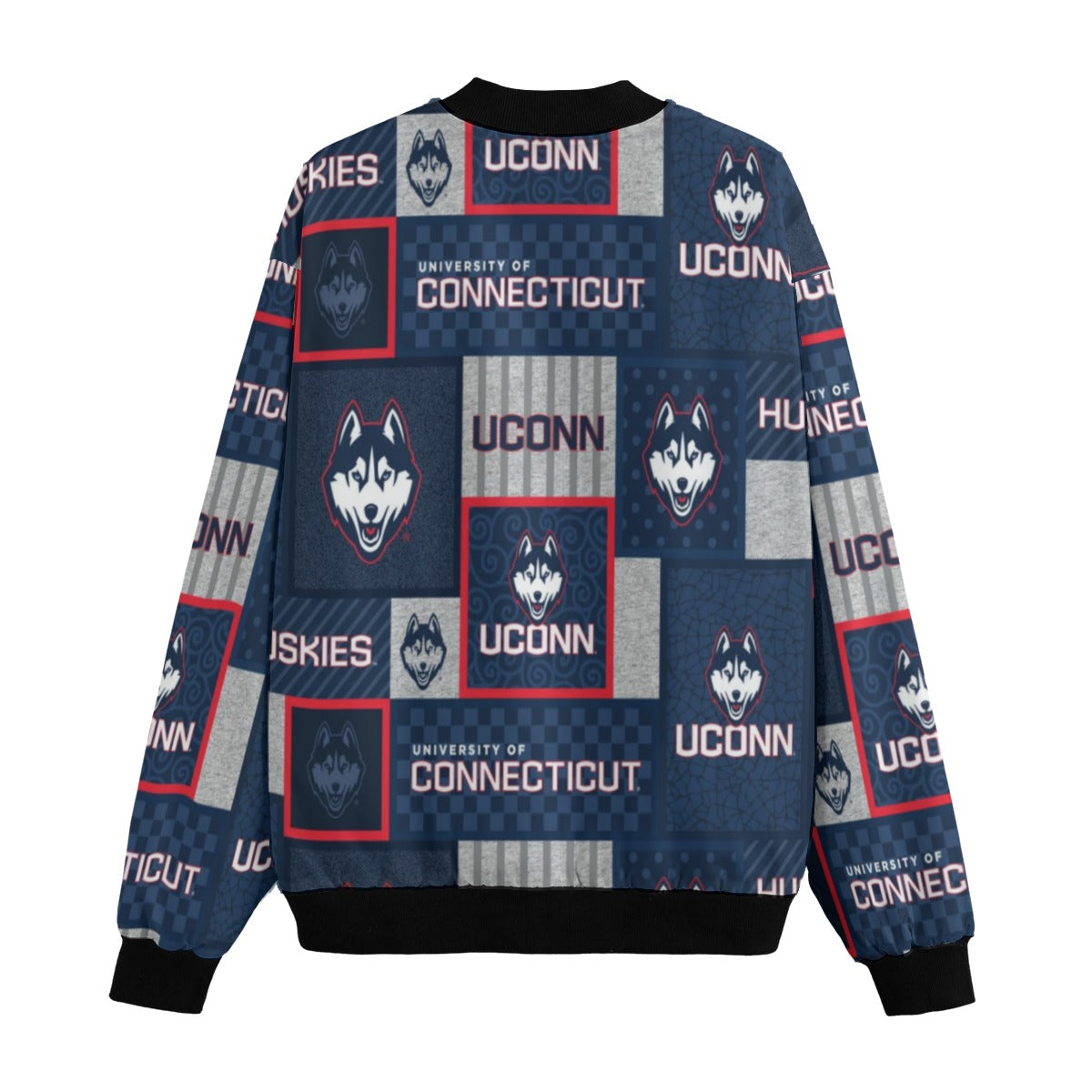 Urban Legend Connecticut – Huskies Fleece Bomber Jacket