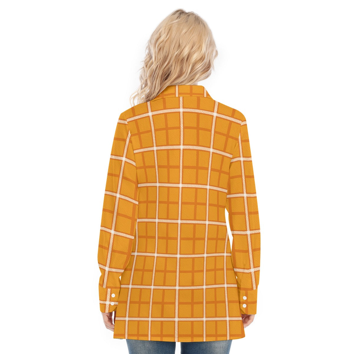 Tennessee Tartan Plaid Volunteers Women's Long Shirt
