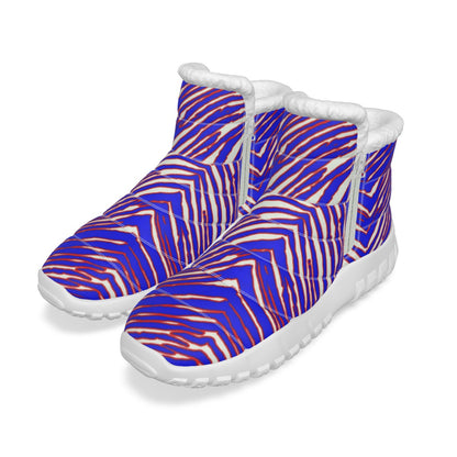 Buffalo Bills Zubaz Women's Zip-up Snow Boots