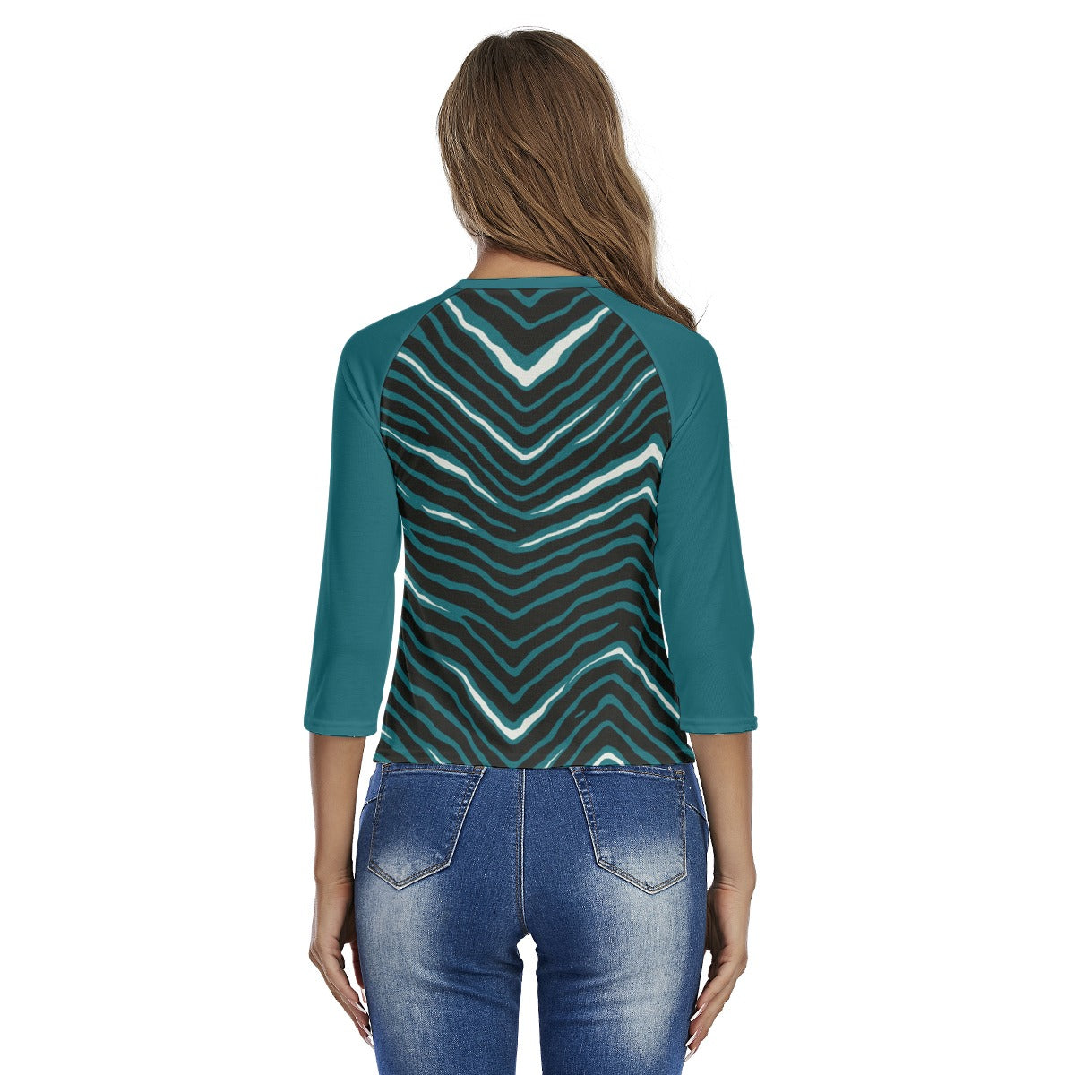 Philadelphia Football Game Day All-Over Print Women's Raglan Sleeves T-shirts