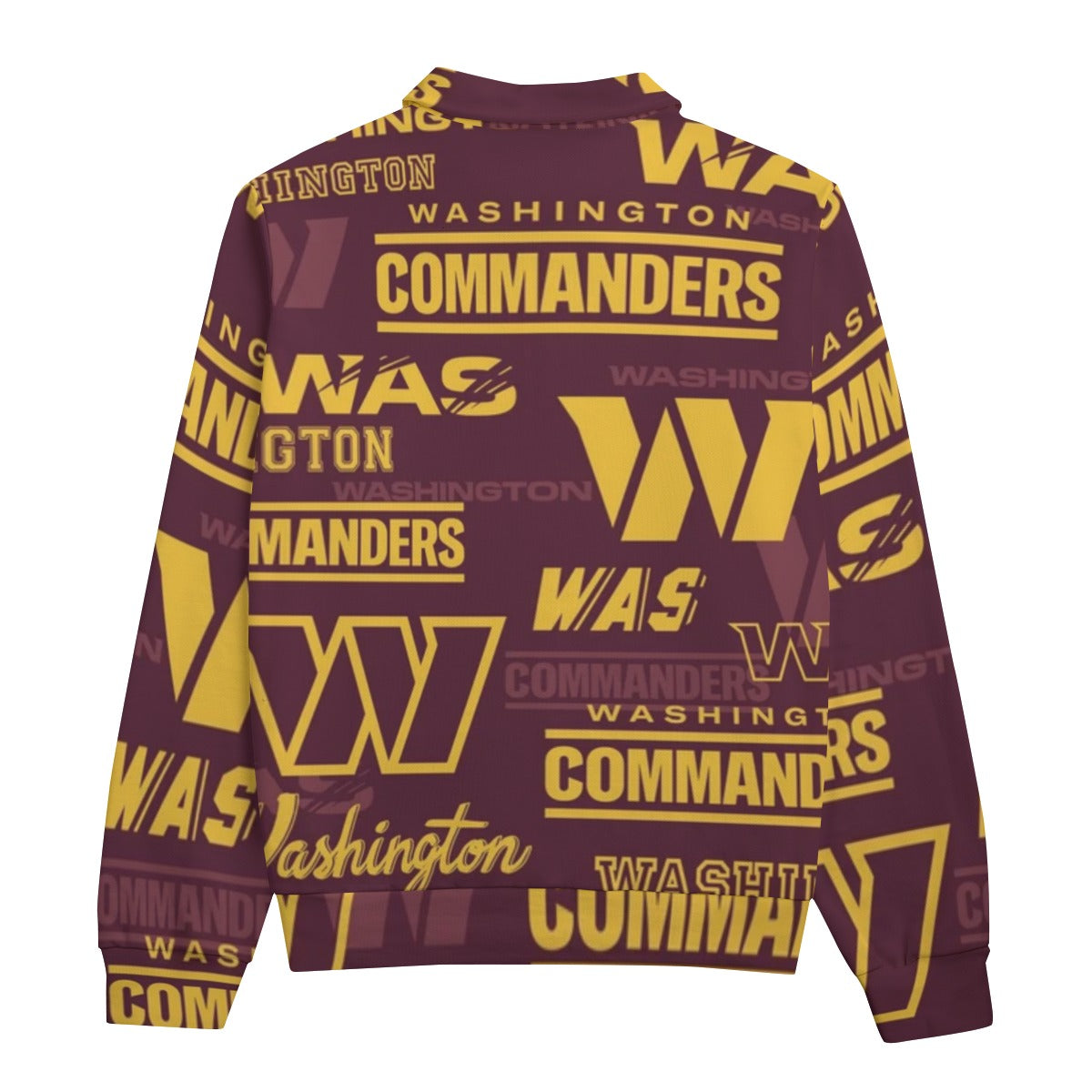 Washington Commanders Unisex Lapel Sweatshirt | 310GSM Cotton