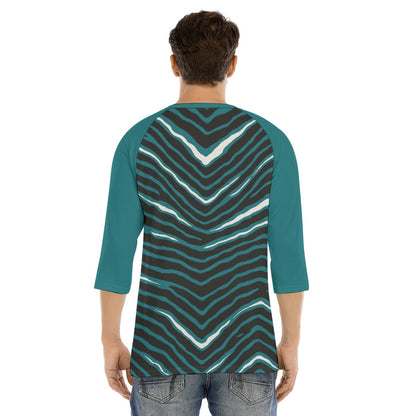 Philadelphia Football Game Day All-Over Print Men's O-neck Raglan Sleeve T-shirt