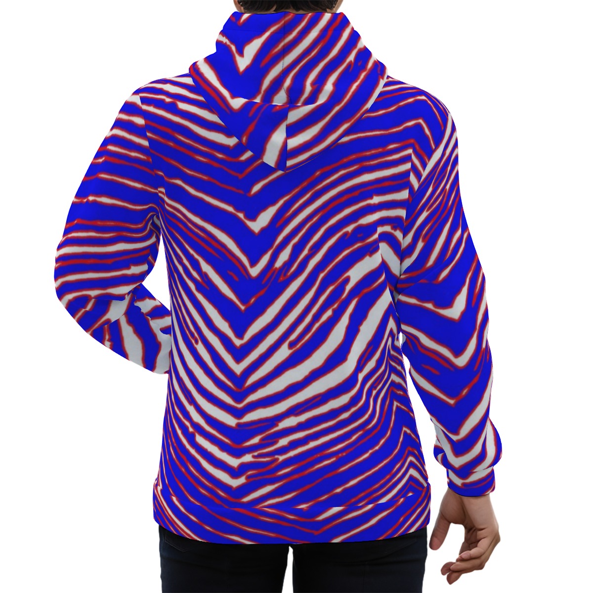 Eco-friendly Buffalo Bills Zubaz Unisex Pullover Hoodie
