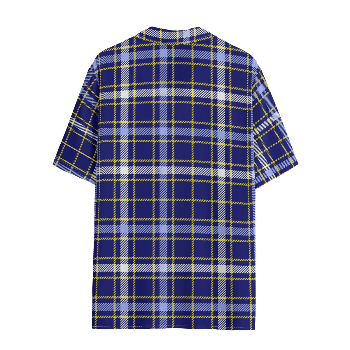 Michigan Tartan Plaid Wolverines Women's Hawaii Shirt | Rayon