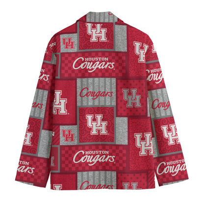 Houston - Cougars Lapel Collar Blazer