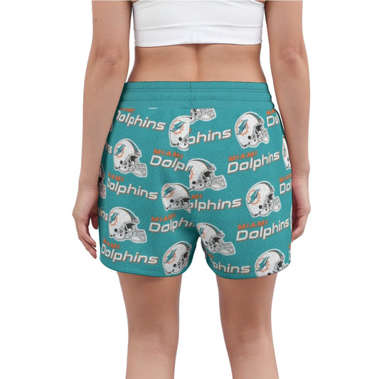 Miami Football Game Day All-Over Print Women's Shorts