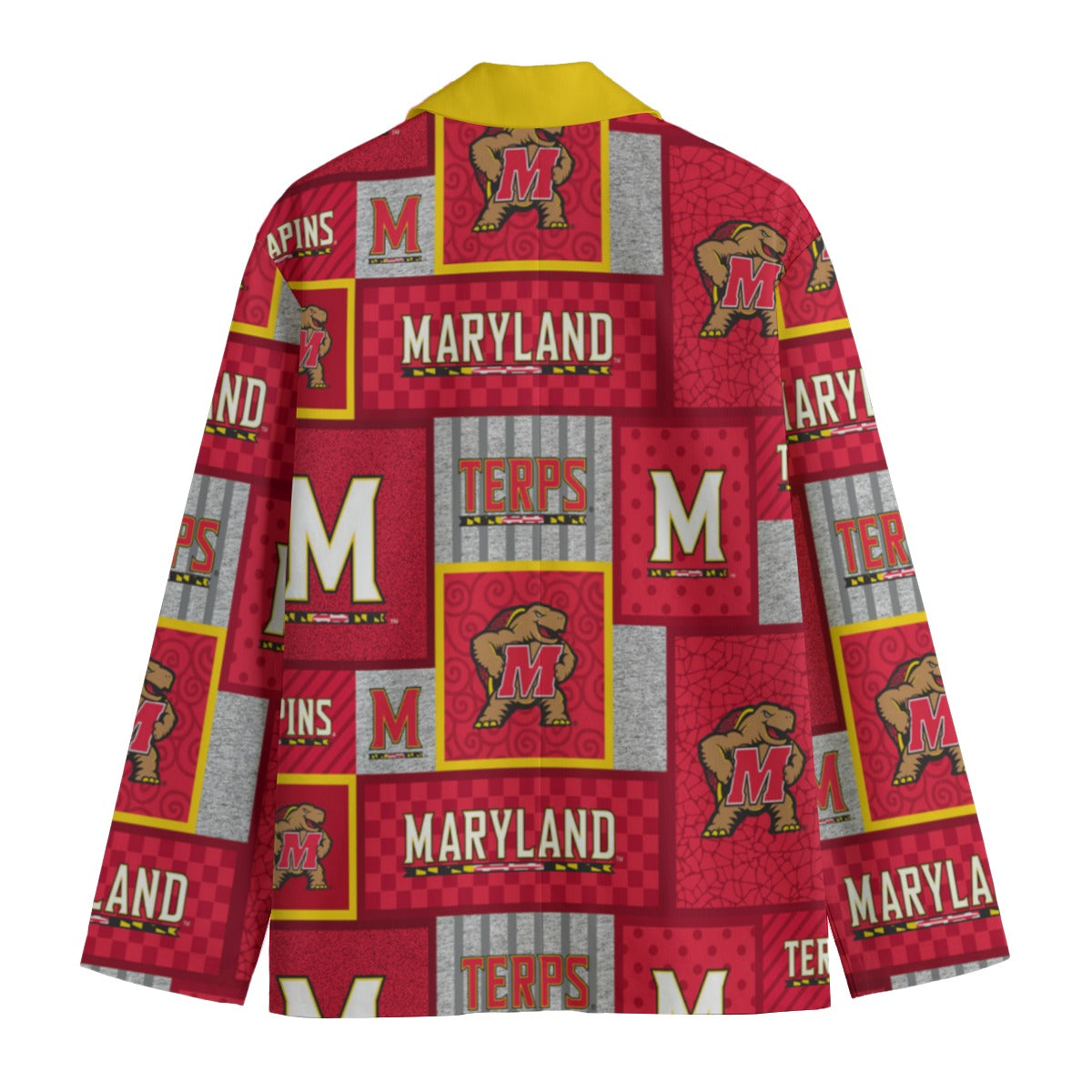 Maryland - Terrapins Game Day Flat Lapel Collar Blazer
