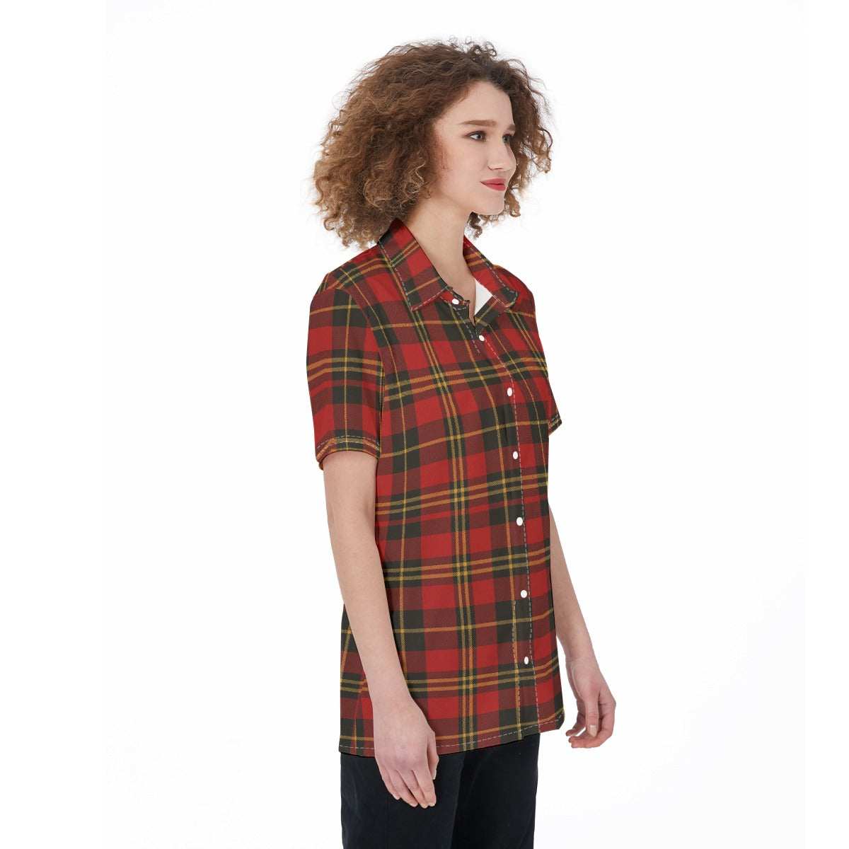Maryland - Terrapins Tartan Plaid Women's Shirt