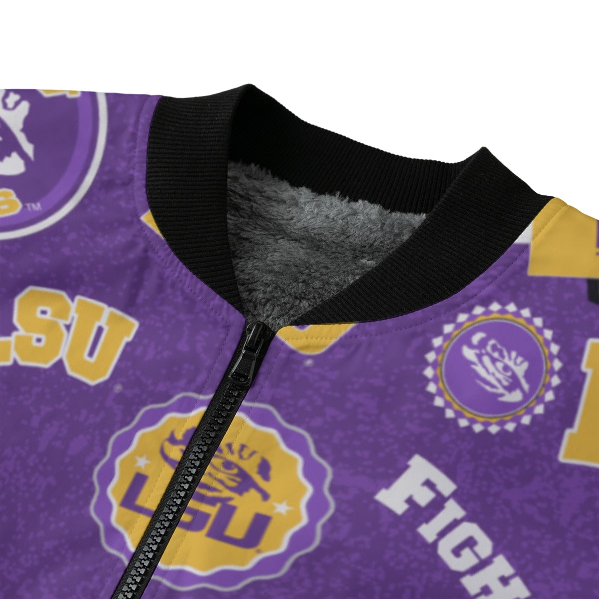 Urban Legend Louisiana State University – Tigers Fleece Bomber Jacket