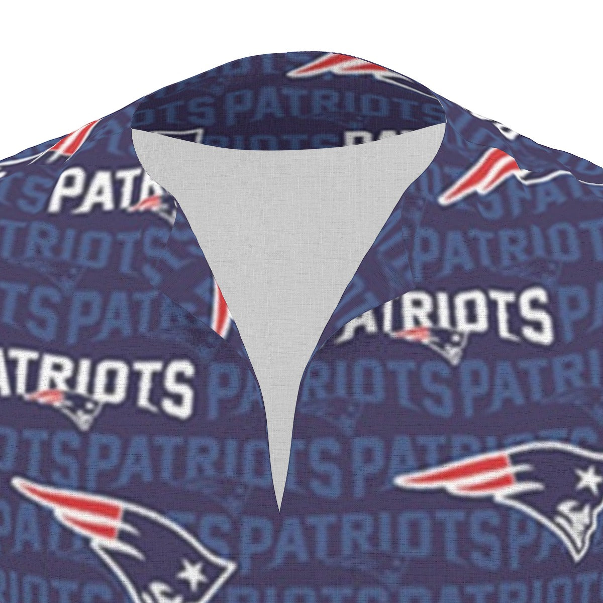 New England Football Game Day All-Over Print  Men's African Dashiki Shirt