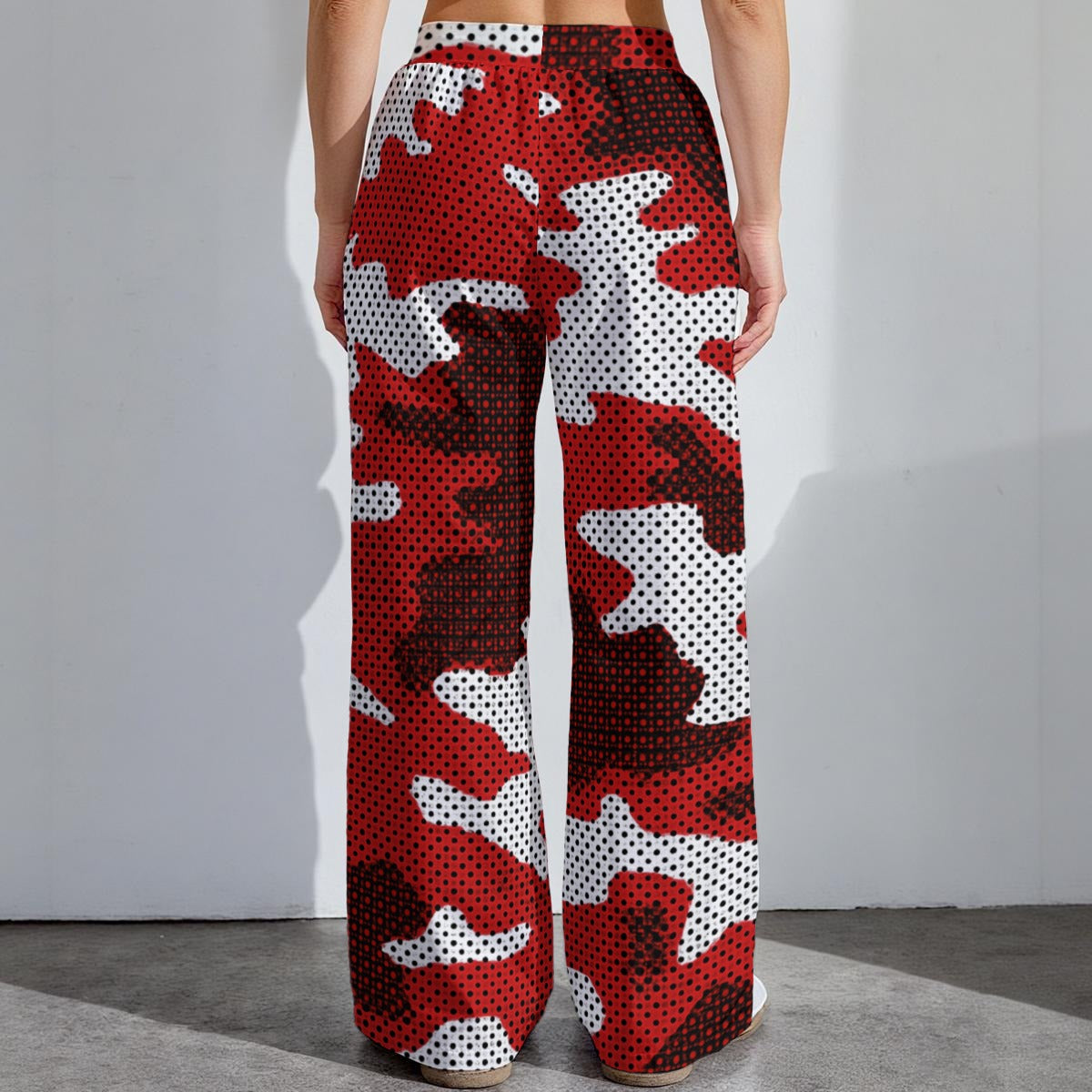 Houston - Cougars camo Women's High-Stretch Casual Pants|290GSM