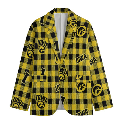 Iowa - Hawkeyes Suit Collar Blazer