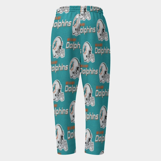 Miami Football Game Day All-Over Print Men's Harem Sports Pants