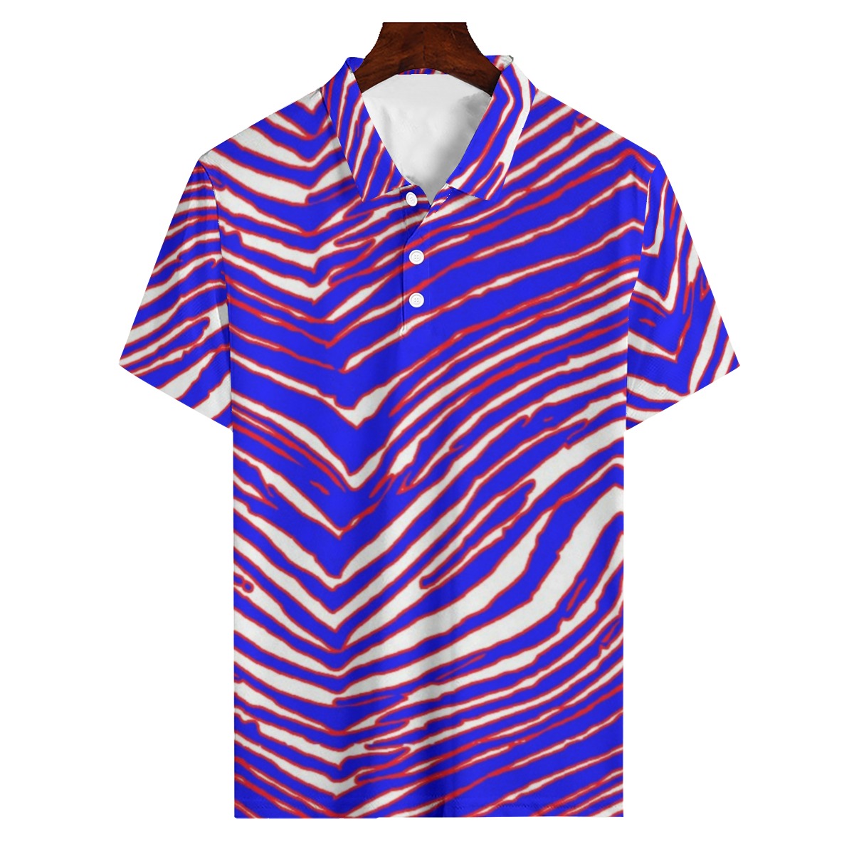 Buffalo Bills Zubaz Men's Polo Shirt | 180GSM